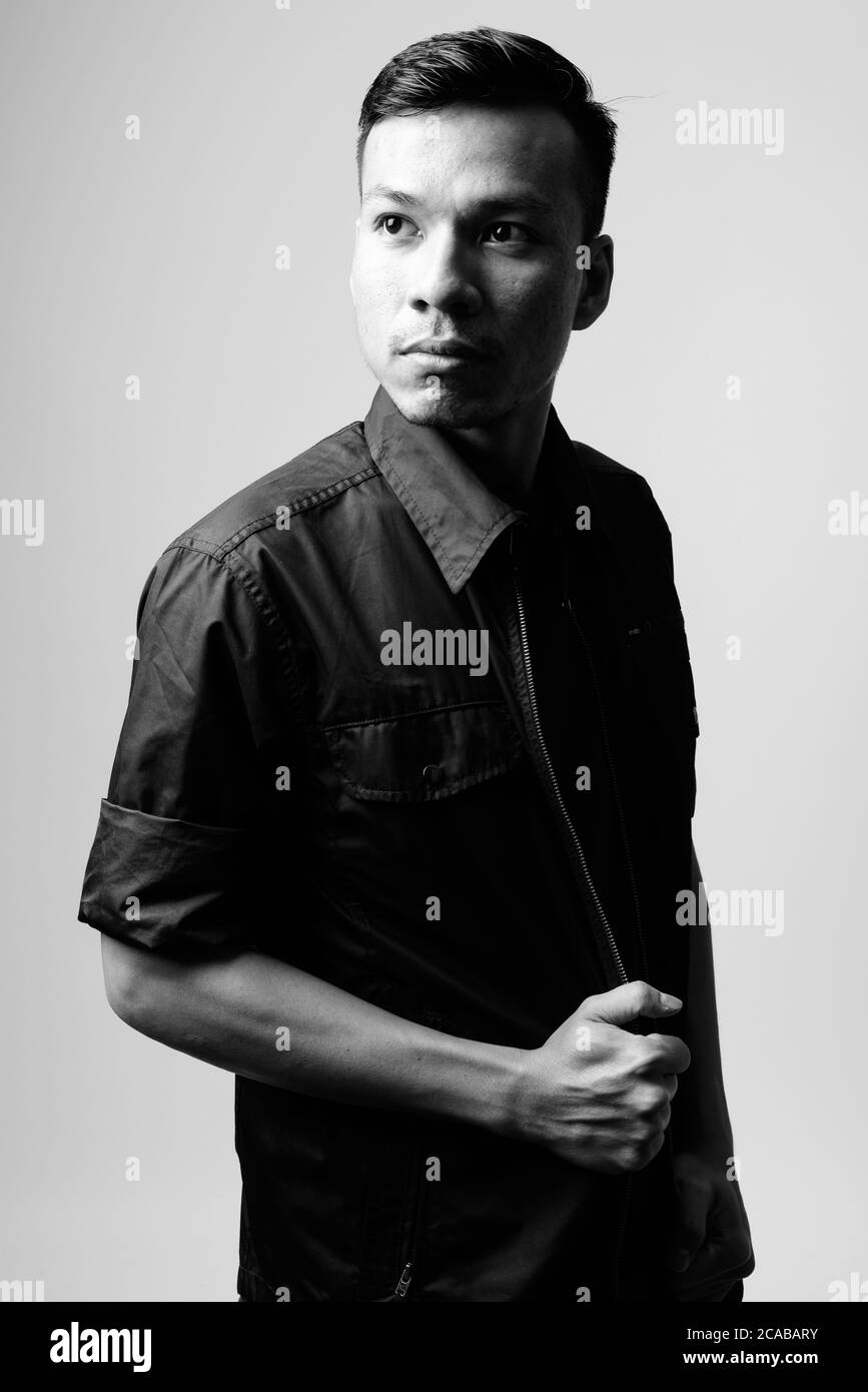 Southeast asian portrait Black and White Stock Photos & Images - Alamy