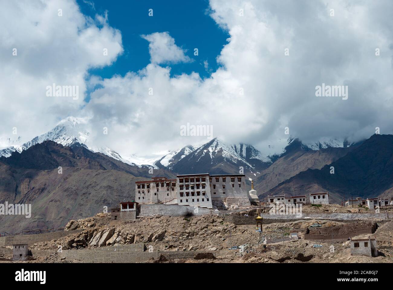 Ladakh, India - Stakna Monastery (Stakna Gompa) in Ladakh, Jammu and ...
