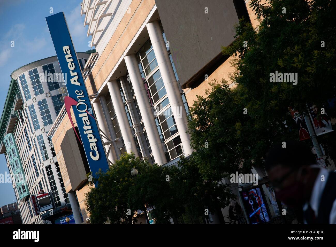 Entrance to the Capital One Arena, the popular indoor sports arena and  venue located in downtown Washington, D.C Stock Photo - Alamy