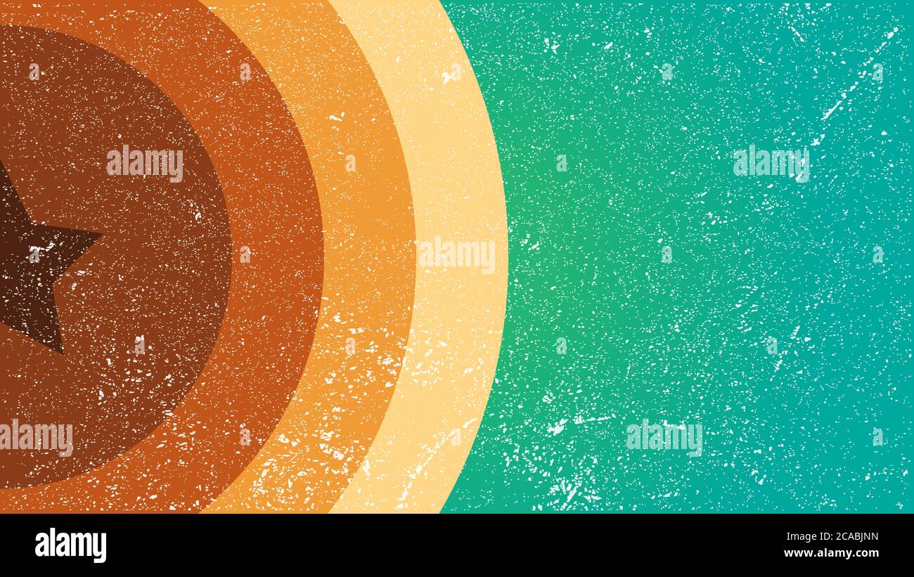abstract soft circle retro vintage wallpaper background template Stock Vector