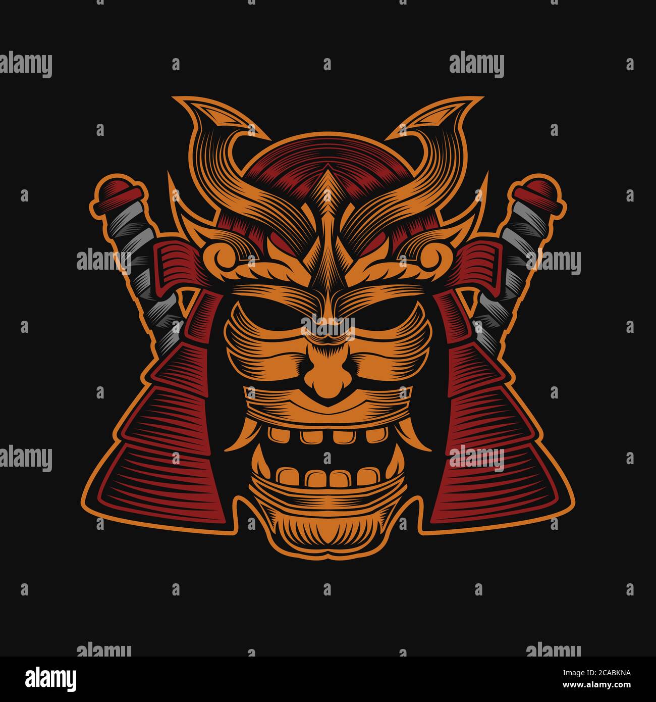 Samurai mask hi-res stock photography and images - Alamy