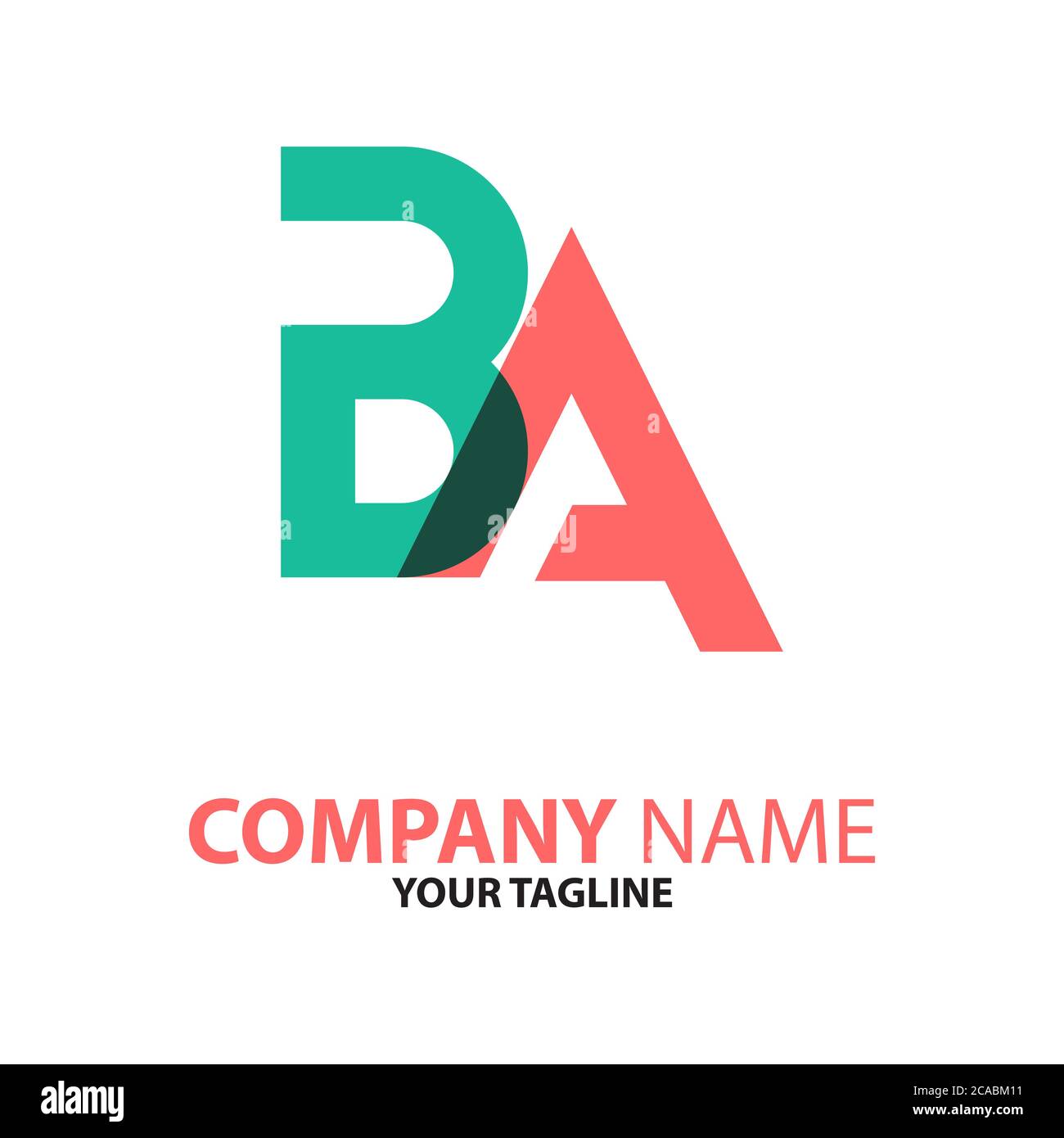 Ba logo initial hi-res stock photography and images - Alamy