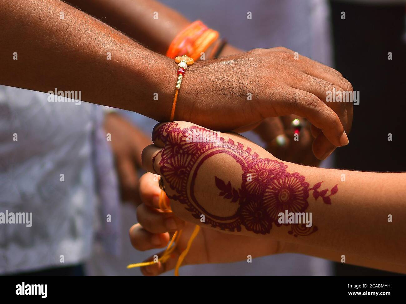 Sacred Thread India High Resolution Stock Photography and Images Alamy
