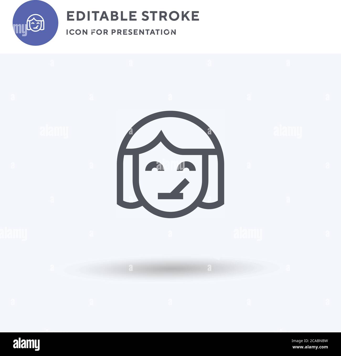 Sick icon vector, filled flat sign, solid pictogram isolated on white ...