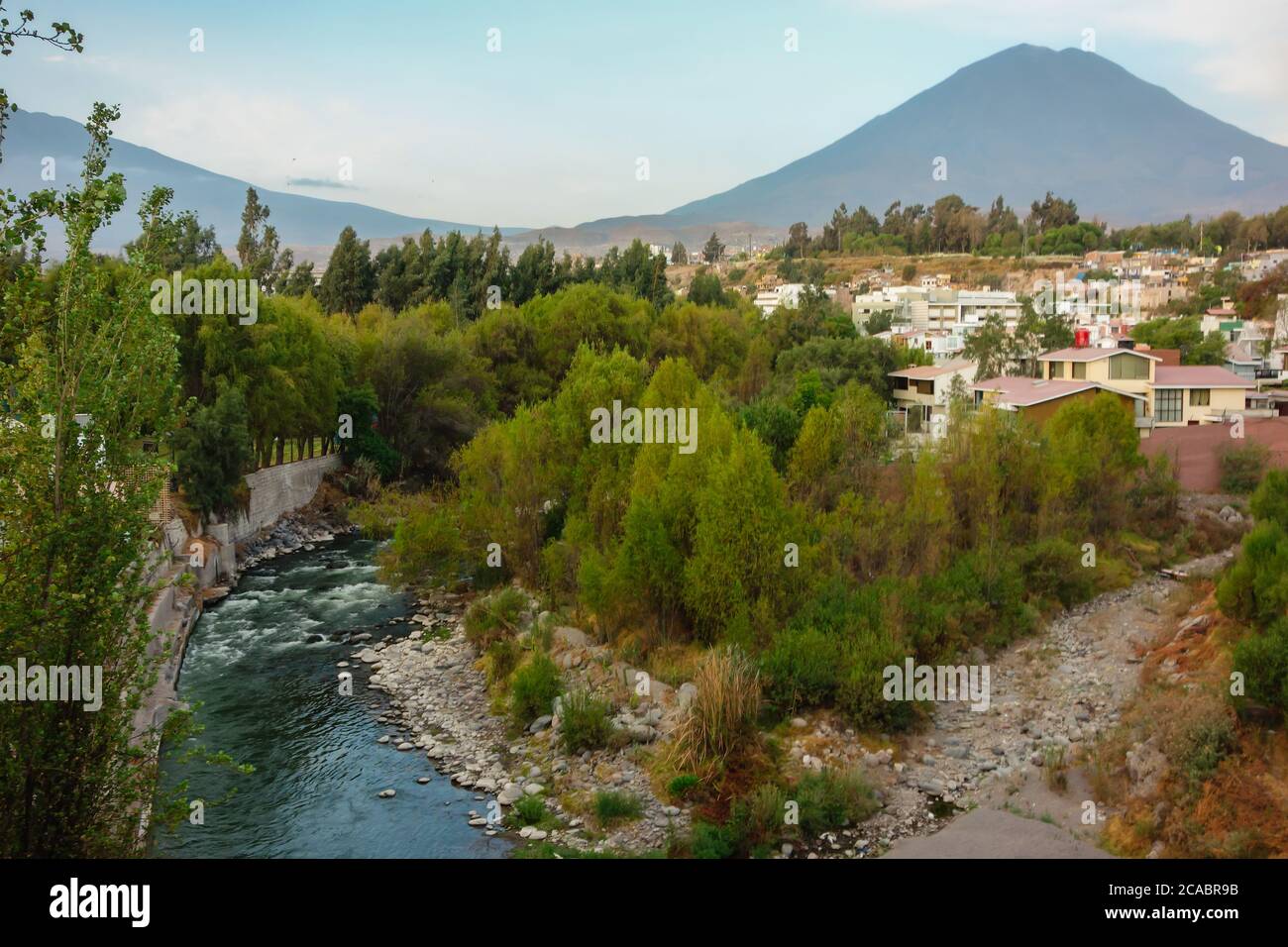 Peru city aerial trees hi-res stock photography and images - Alamy