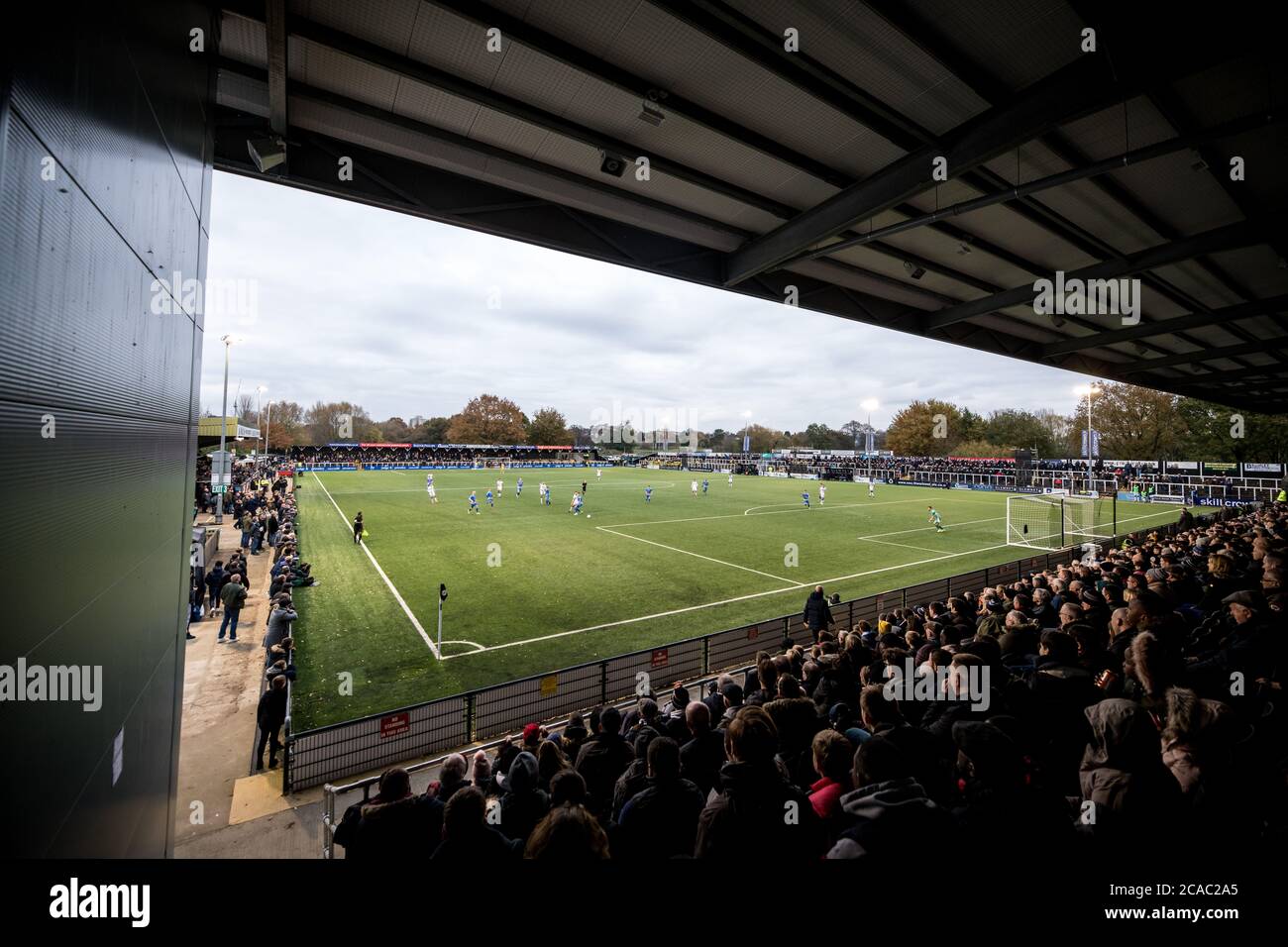 Bromley 3 Harrogate Town 3, 17/11/2019. Hayes Lane, National League