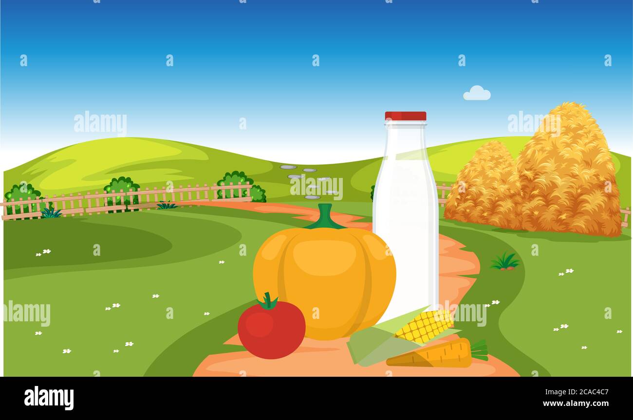 Farm produced Stock Vector Images Alamy