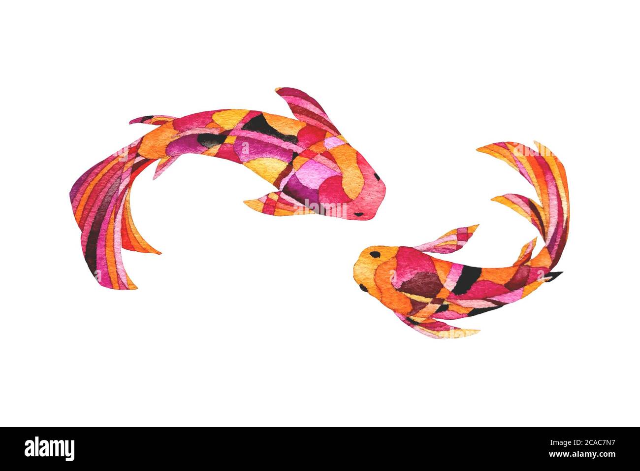 Koi painting hi-res stock photography and images - Alamy