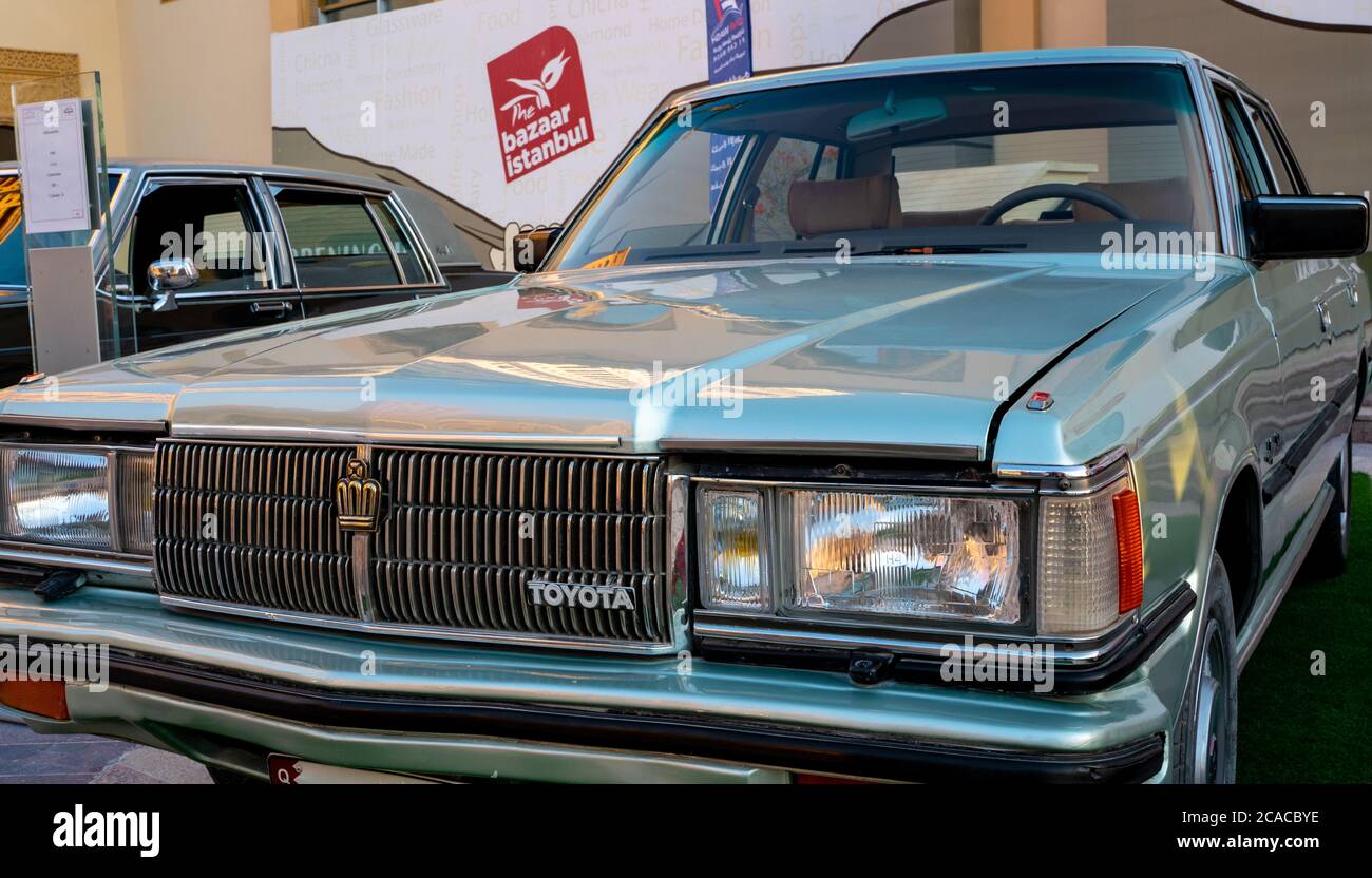Doha,Qatar 4 March 20201983 toyota crown classic car car Stock Photo Alamy