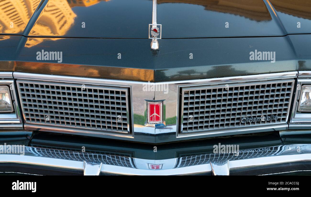 Doha,Qatar 4 March 2020 1983 oldsmobile classic car Stock Photo Alamy