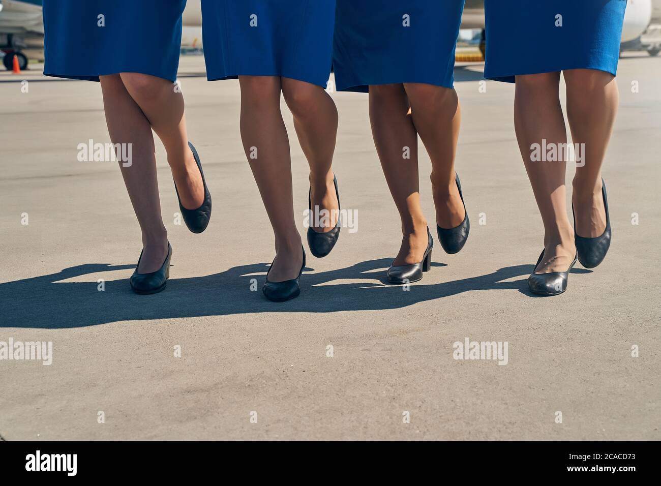 flight attendant heels