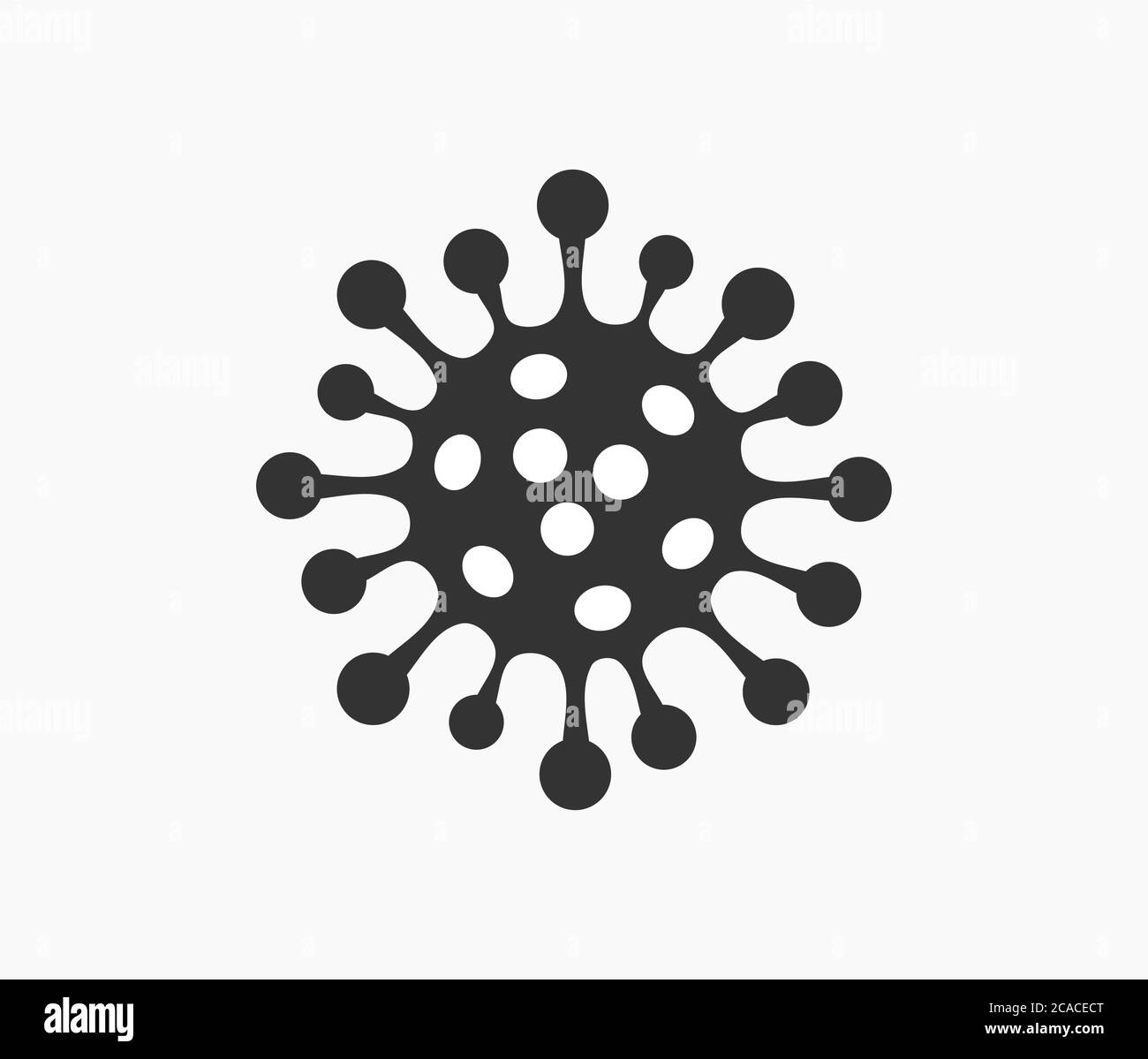 Coronavirus virus symbol. Vector illustration. Stock Vector