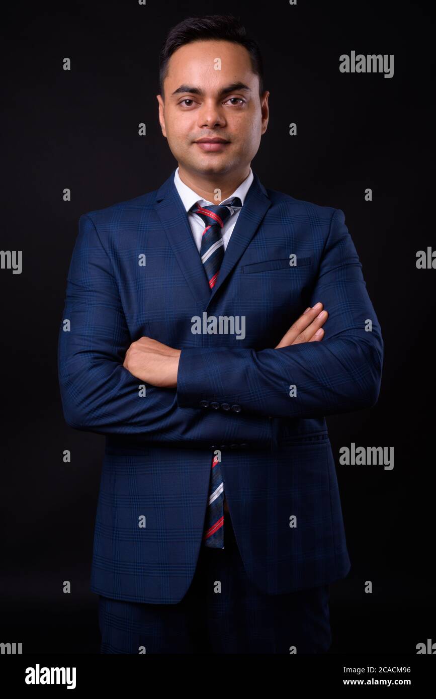 Indian man suit hi-res stock photography and images - Alamy