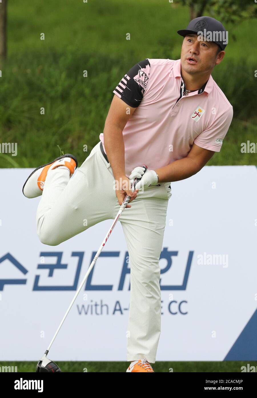 06th Aug, 2020. S. Korean golfer Choi Hosung South Korean professional
