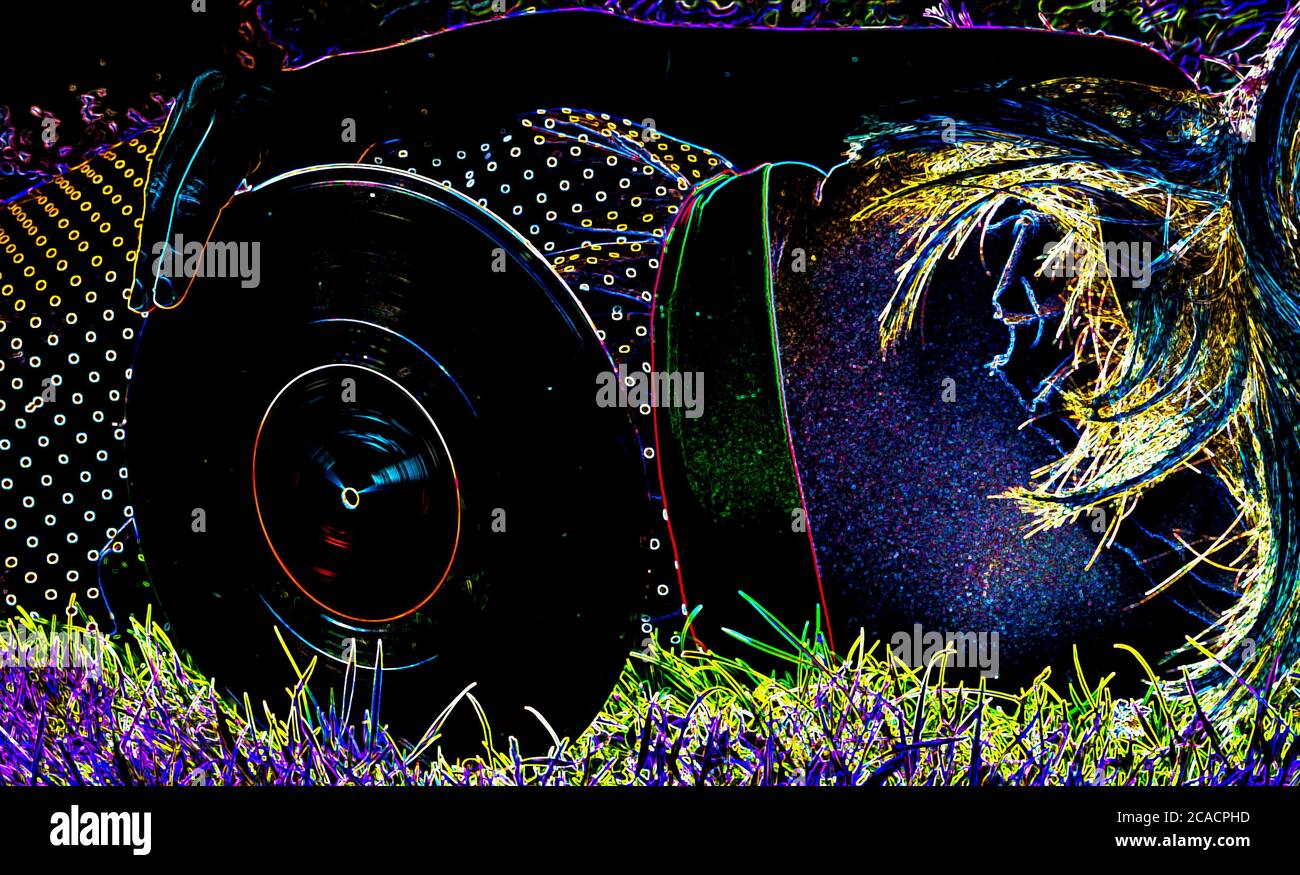 abstract grunge background with grunge effect Stock Photo
