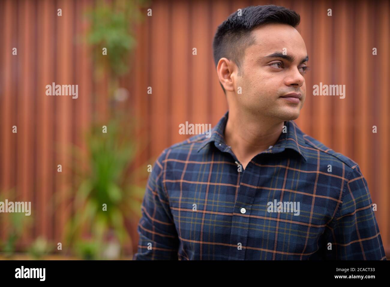 Indian young men portrait hi-res stock photography and images - Alamy