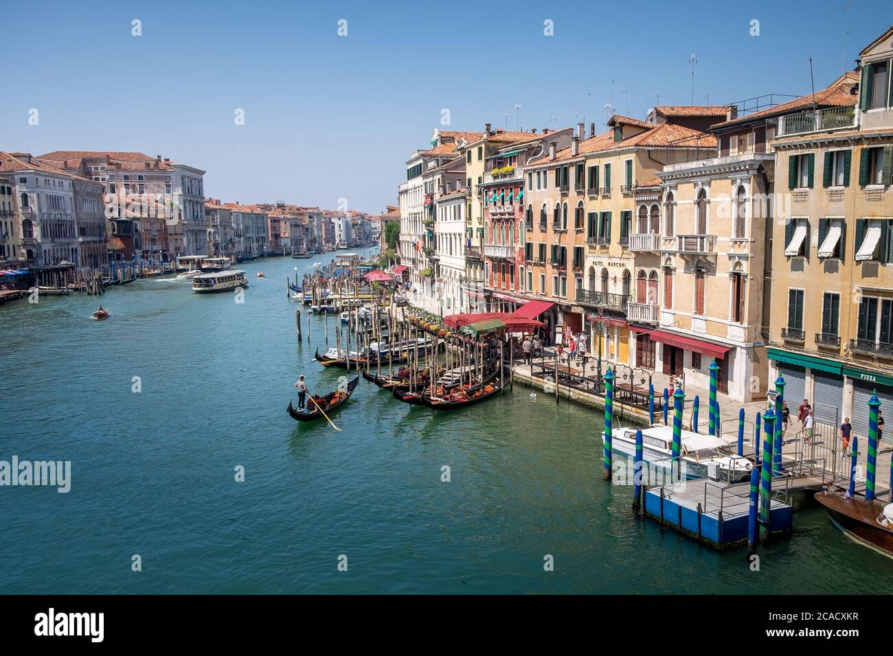 Canals and streets of Venice Stock Photo