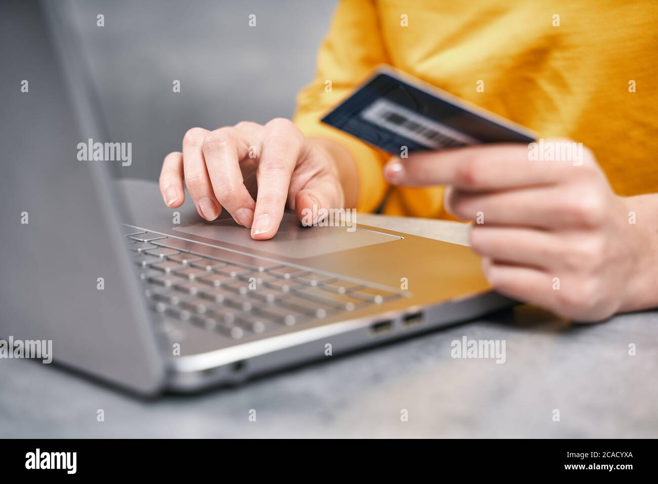 Close up shot woman typing hi-res stock photography and images - Alamy