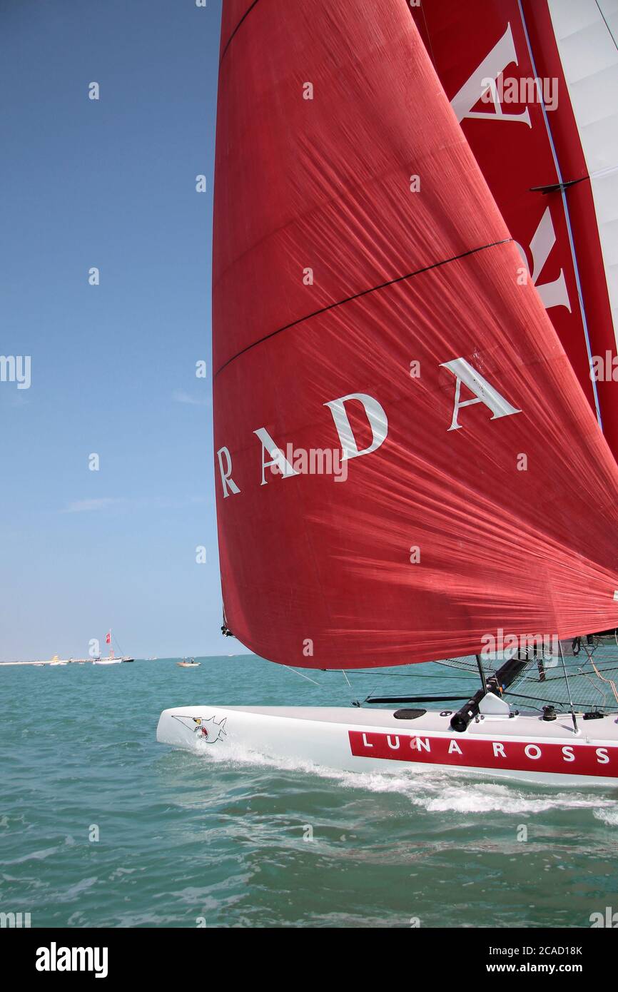 venice-italy-may-15-an-ac45-catamaran-during-the-venice-2012