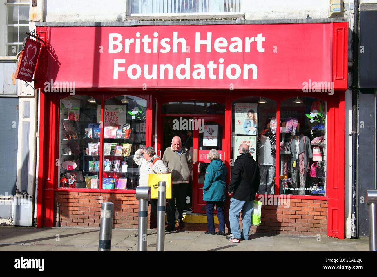 Swansea, Wales, UK, February 24, 2017 The logo advertising sign of