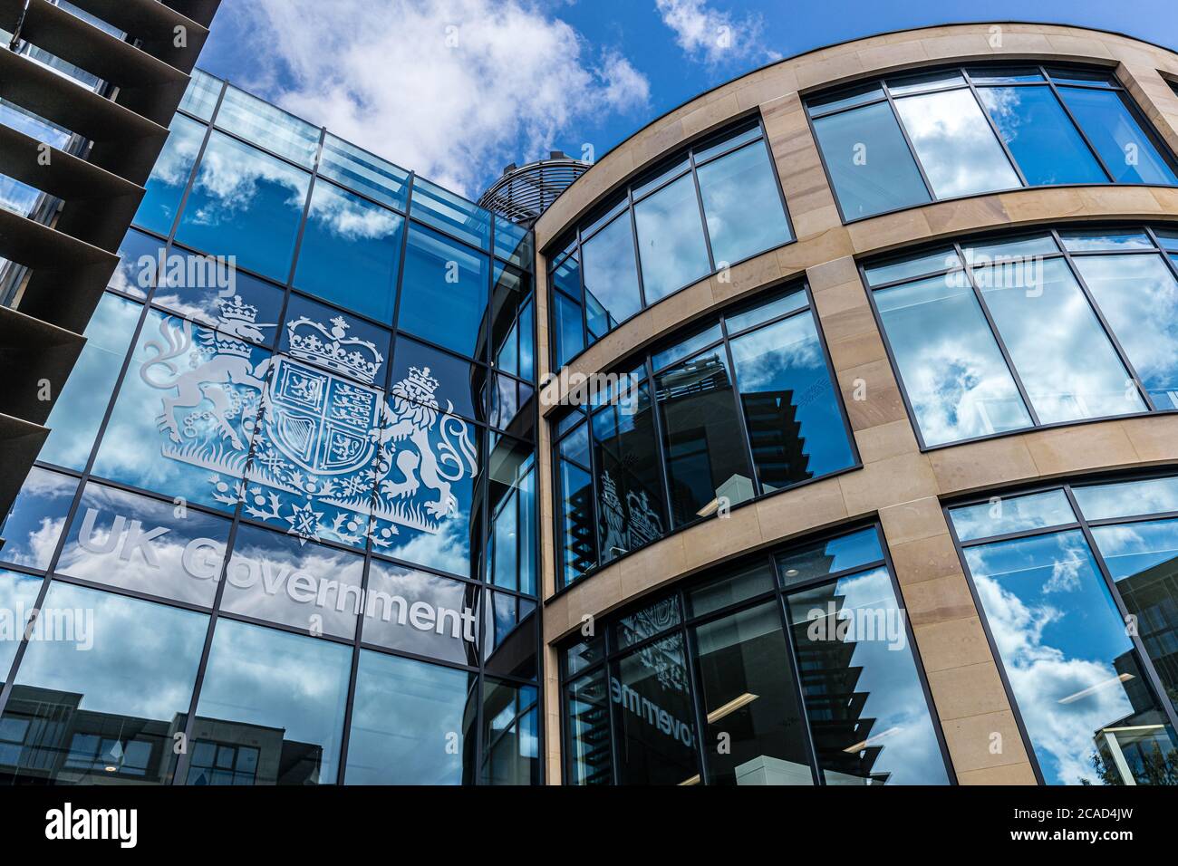 The UK Government in Scotland HQ Queen Elizabeth House Stock Photo - Alamy