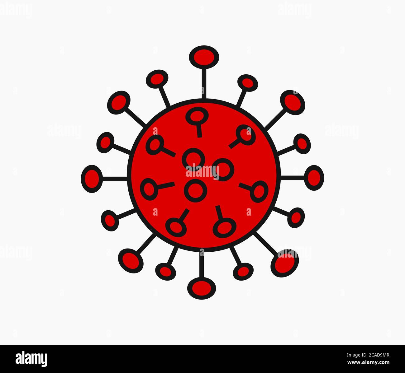 Coronavirus virus symbol. Vector illustration Stock Vector Image & Art ...