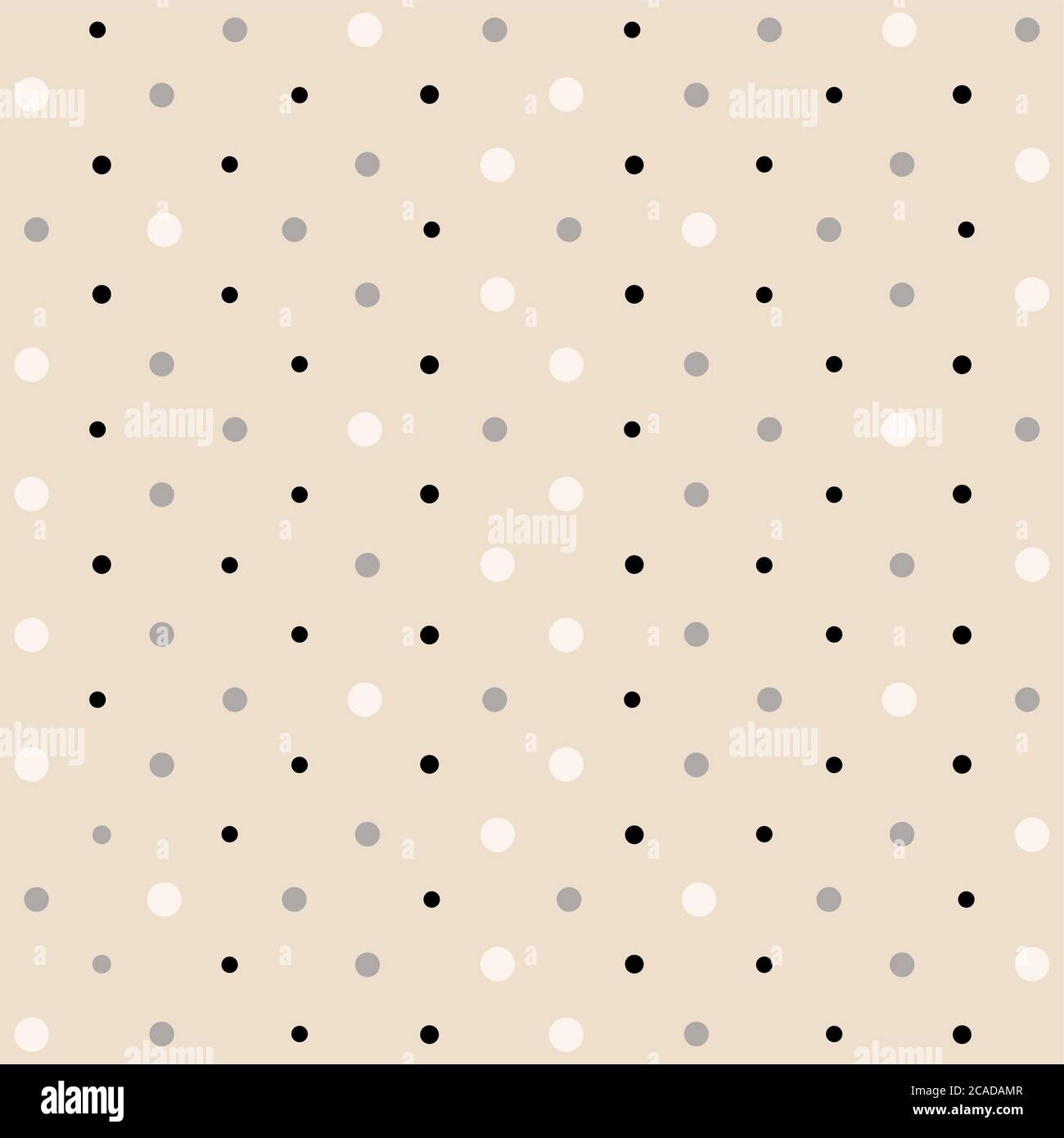 polka dots pattern background, retro style, seamless Stock Vector Image ...