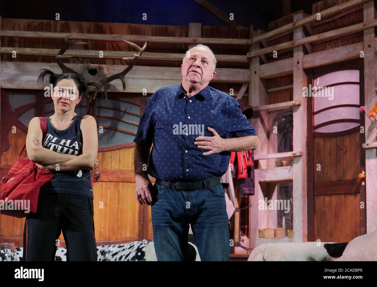 Set Design Chekhov February 8, 2019. - Russia, Moscow. - Anton Chekhov Theatre ...
