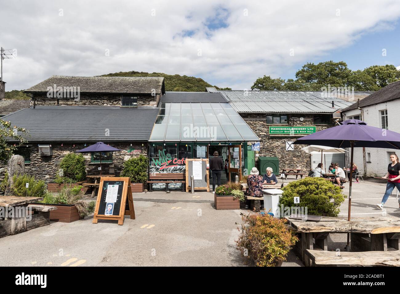 Wilfs Cafe Staveley Mill Yard Business Park The Lake District Stock
