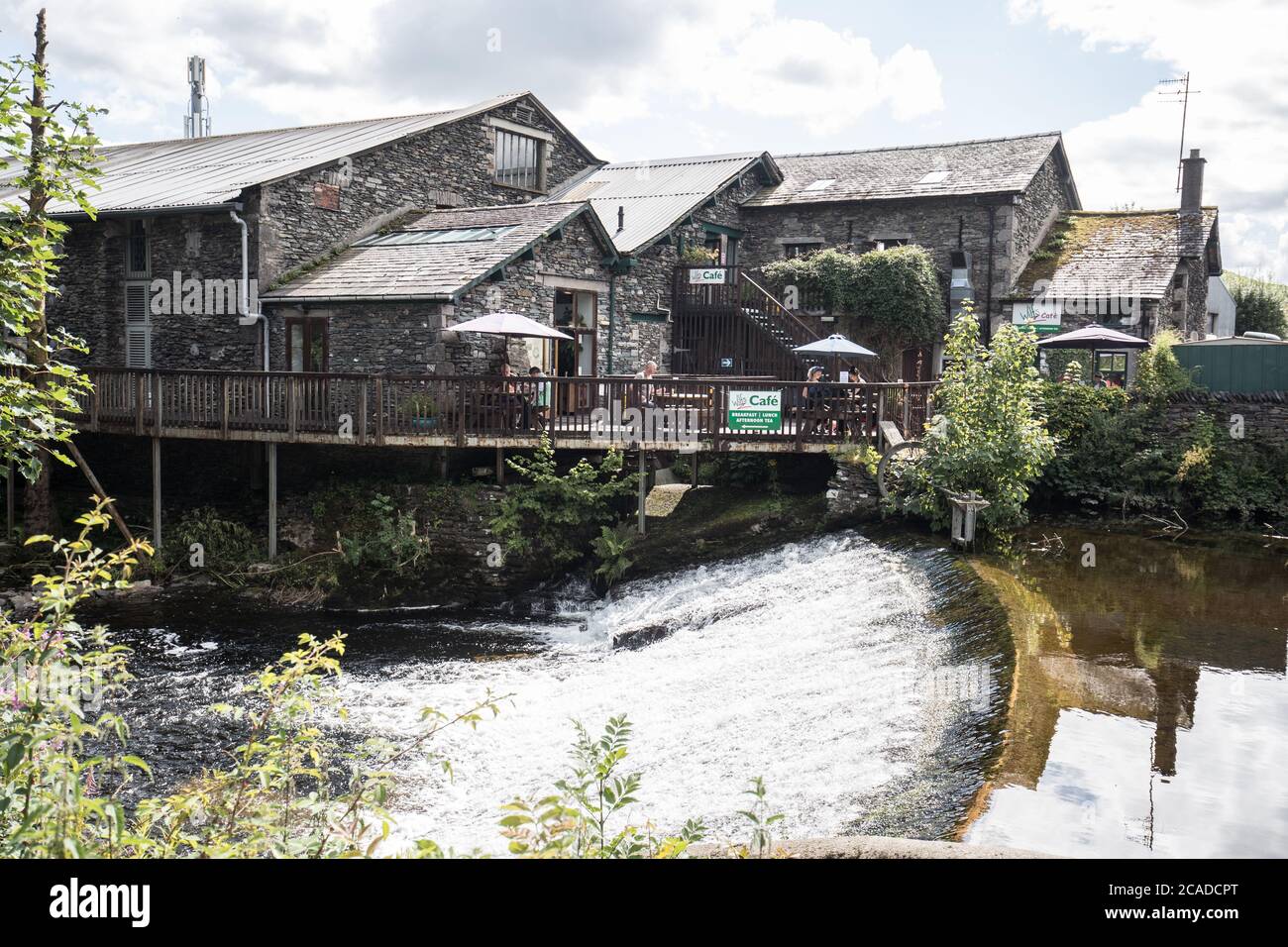 Wilfs Cafe Staveley Mill Yard Business Park The Lake District Stock