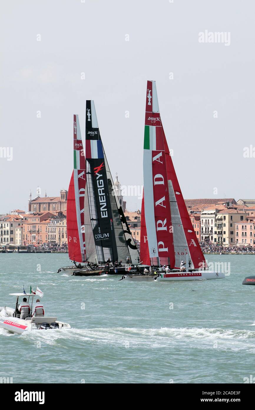 venice-italy-may-18-an-ac45-catamaran-during-the-venice-2012