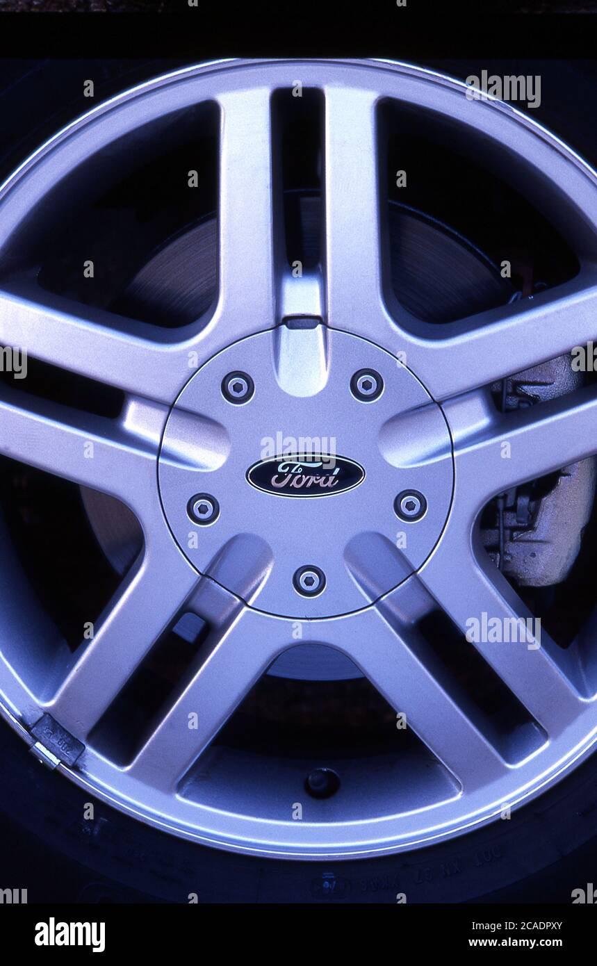 1998 Ford Focus alloy wheel Stock Photo