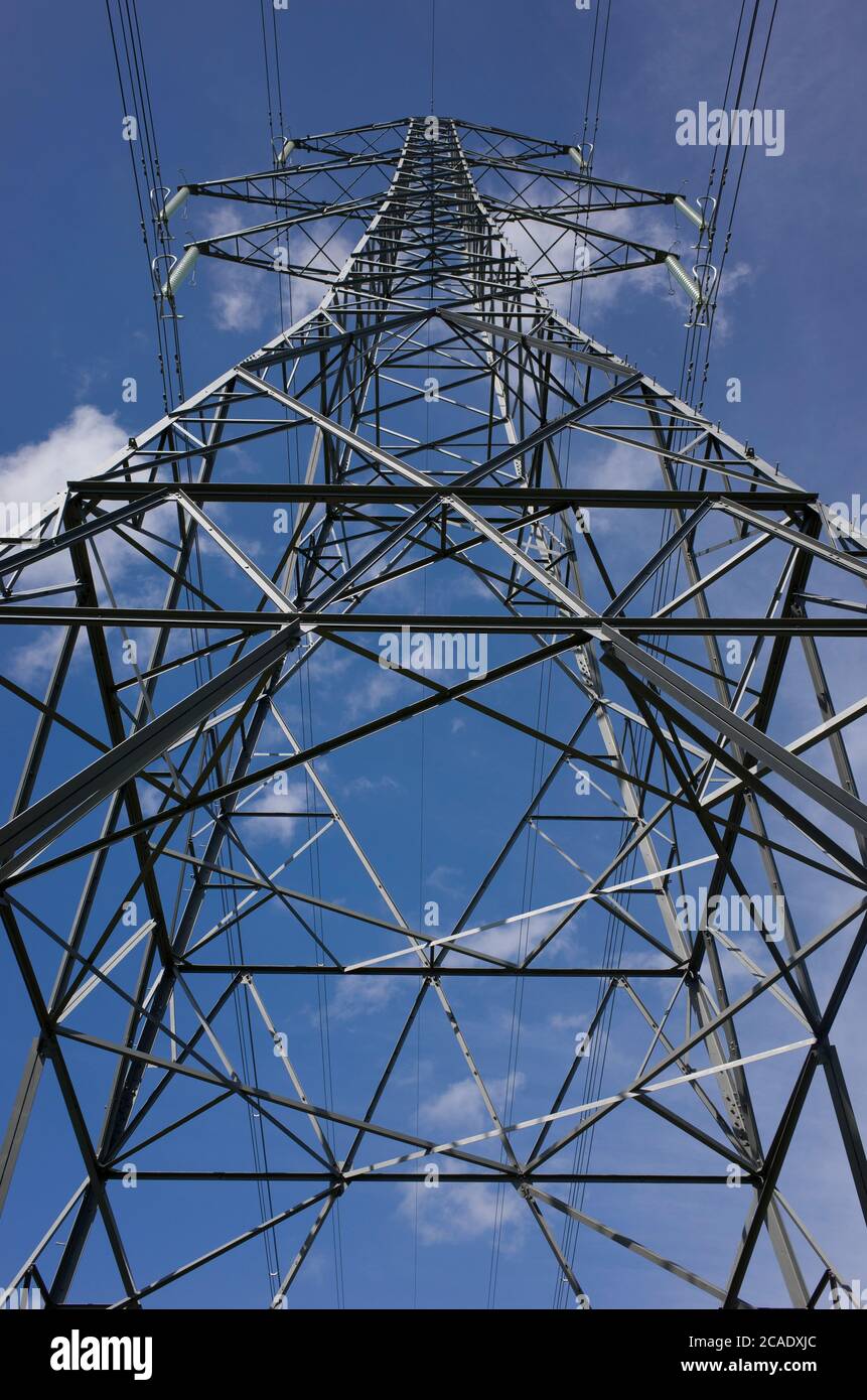 Pylon portrait view hi-res stock photography and images - Alamy
