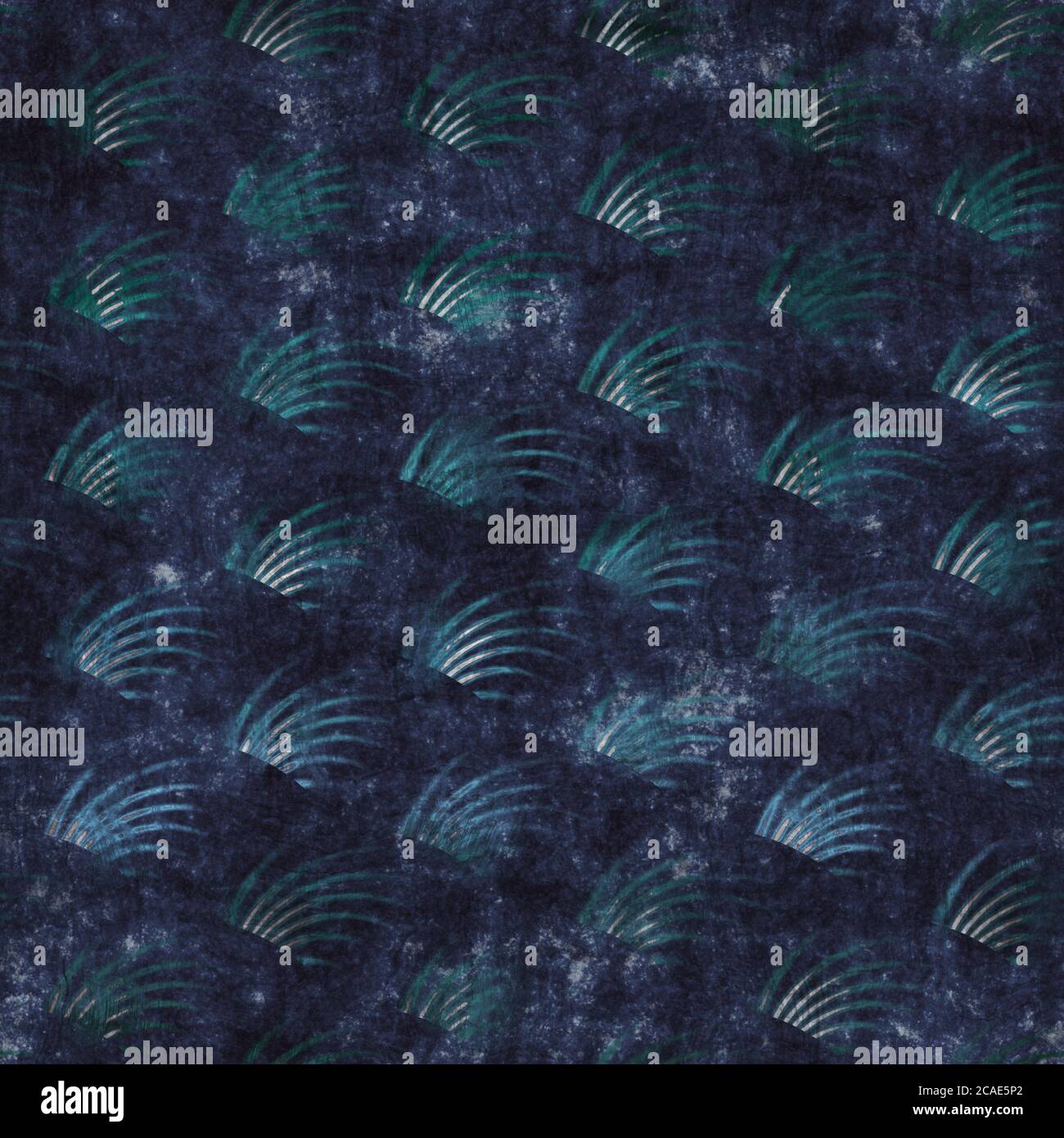 Seamless blue texture grungy repeat pattern swatch Stock Photo - Alamy
