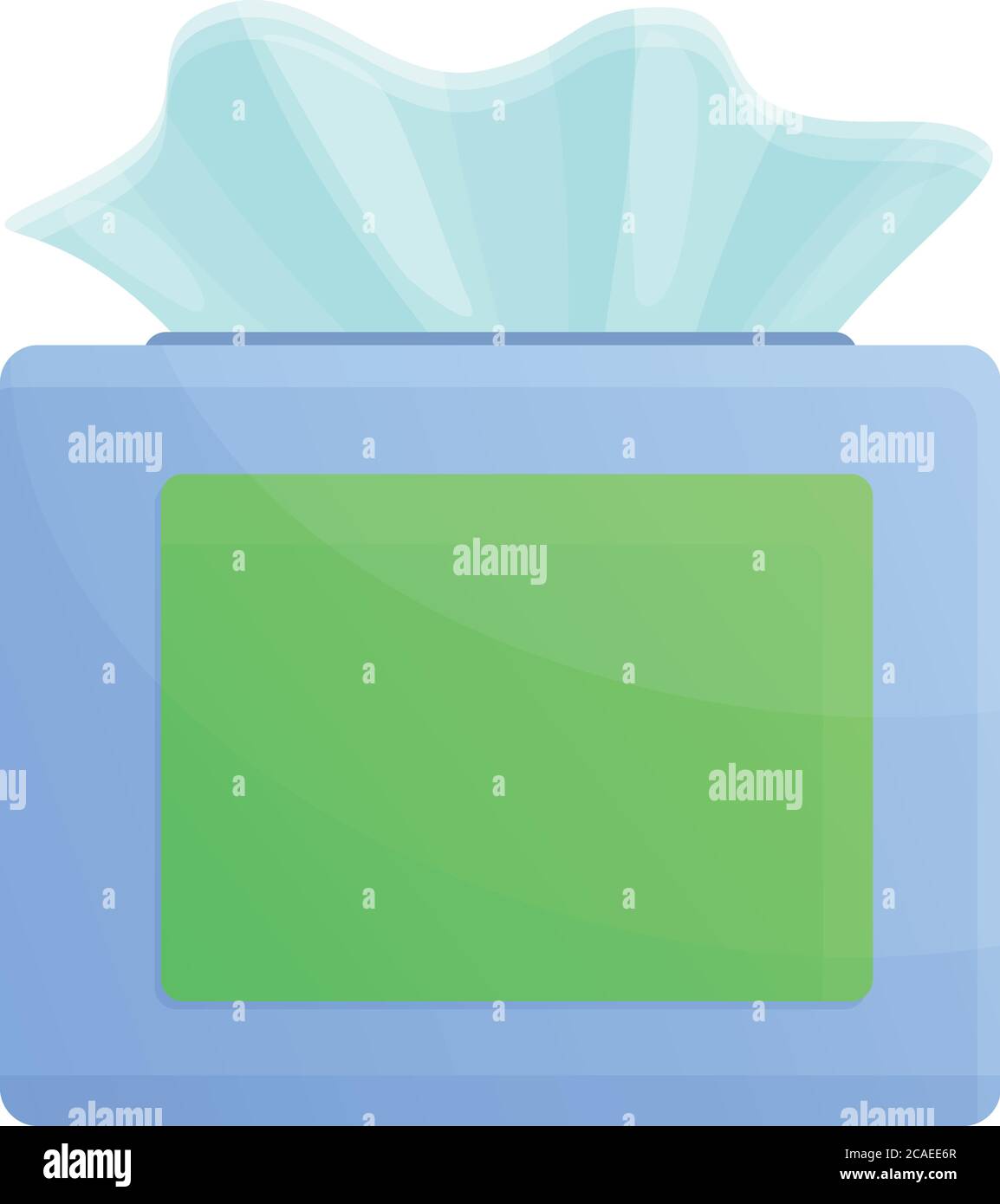 Disinfection paper napkins icon. Cartoon of disinfection paper napkins