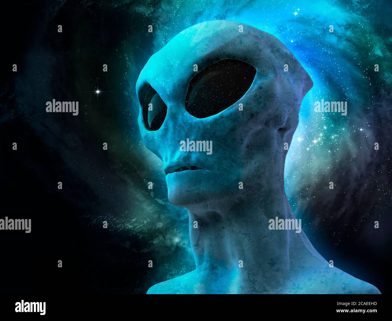 alien over galaxy background Stock Photo - Alamy alien over galaxy background Stock Photo - Alamy