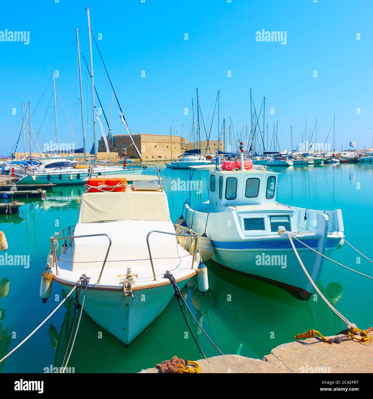 Close up crete heraklion island greece hi-res stock photography and images  - Alamy
