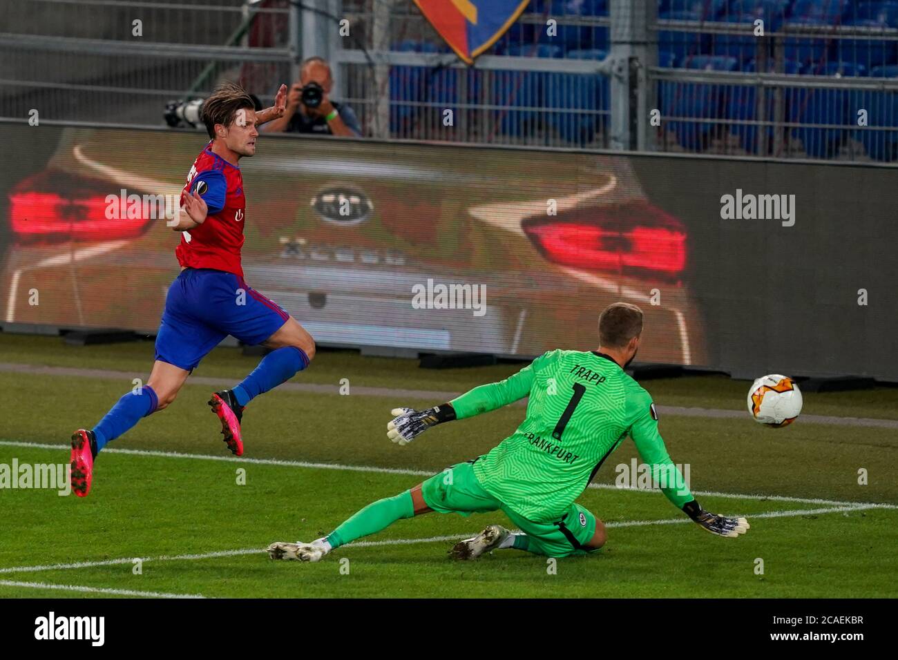 Captain Valentin Stocker of FC Basel in action during the Super League  football match between FC Basel 1893 and FC Zuerich. Daniela Porcelli/SPP  Stock Photo - Alamy