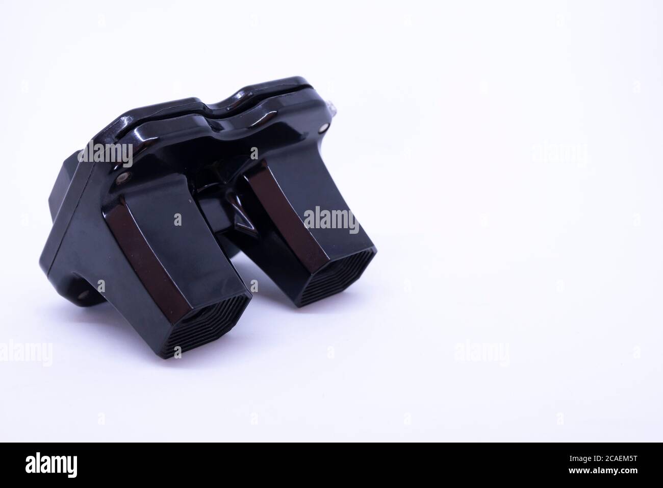 View Master, retro 3D photo viewer and on white background. Stock Photo