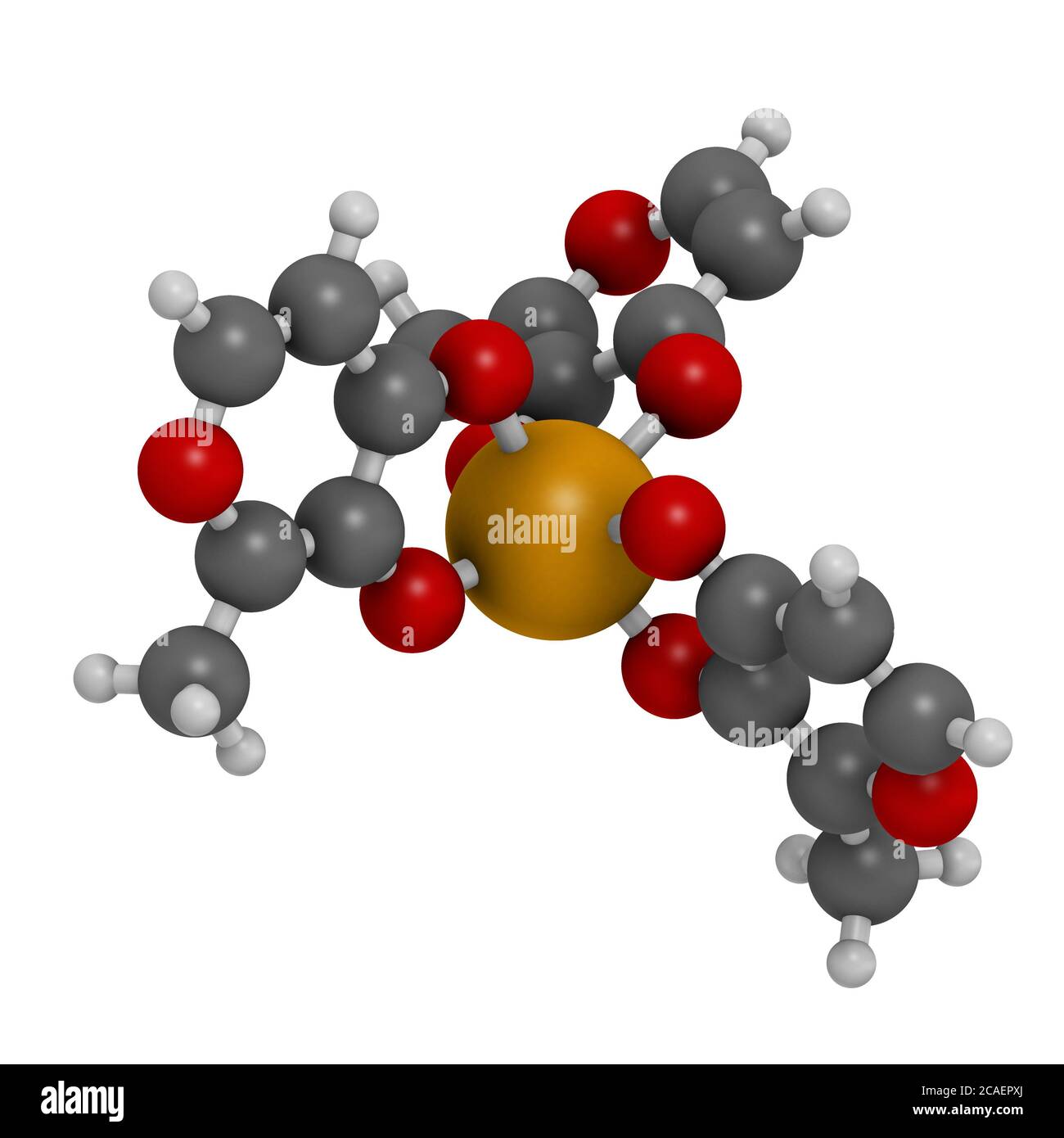 Ferric maltol iron deficiency drug molecule. 3D rendering. Atoms are  represented as spheres with conventional color coding: hydrogen (white),  carbon Stock Photo - Alamy