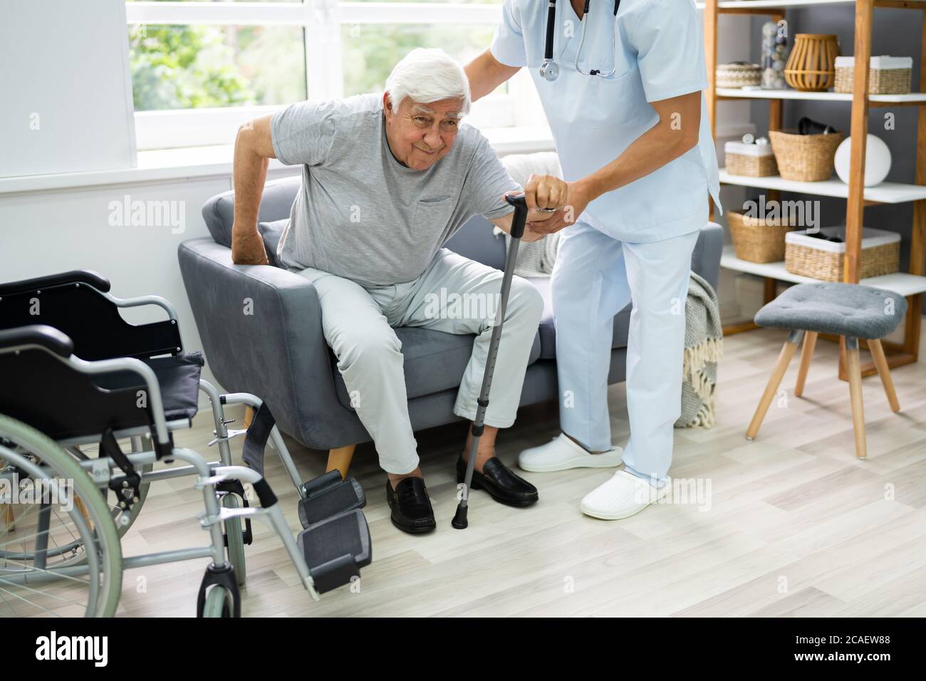 Old care home hi-res stock photography and images - Alamy