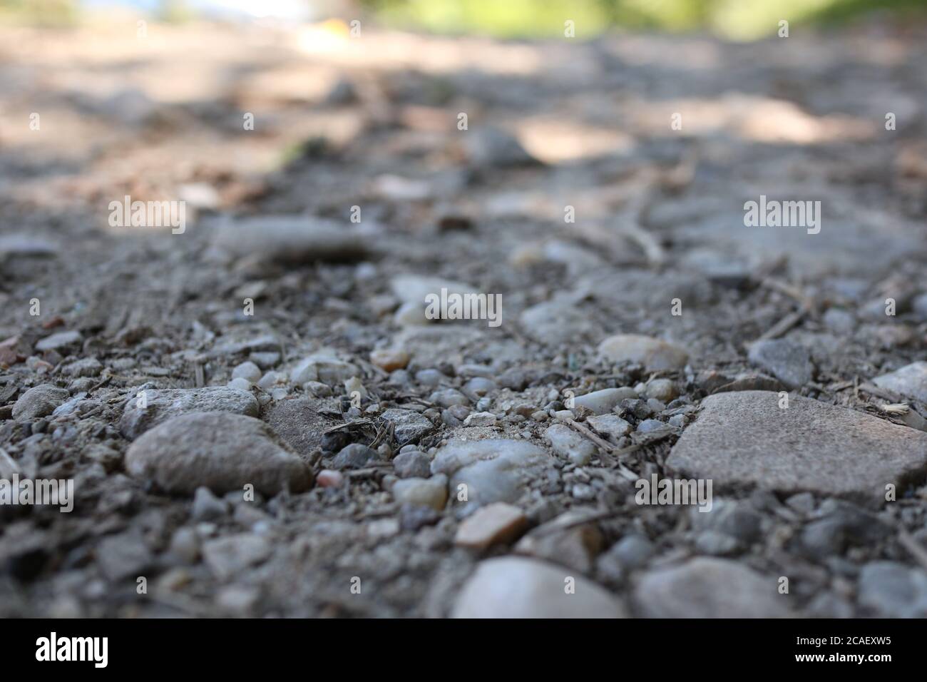 Gravel Road Close Up