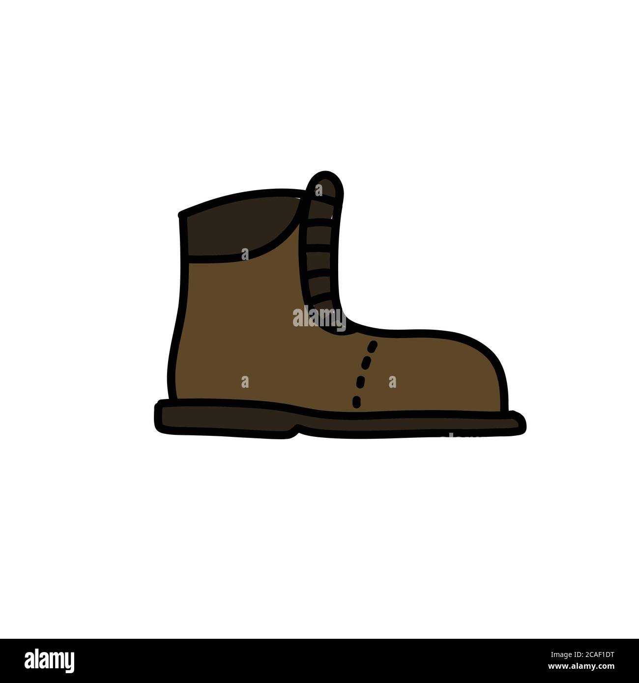 safety boots doodle icon, vector illustration Stock Vector Image & Art -  Alamy
