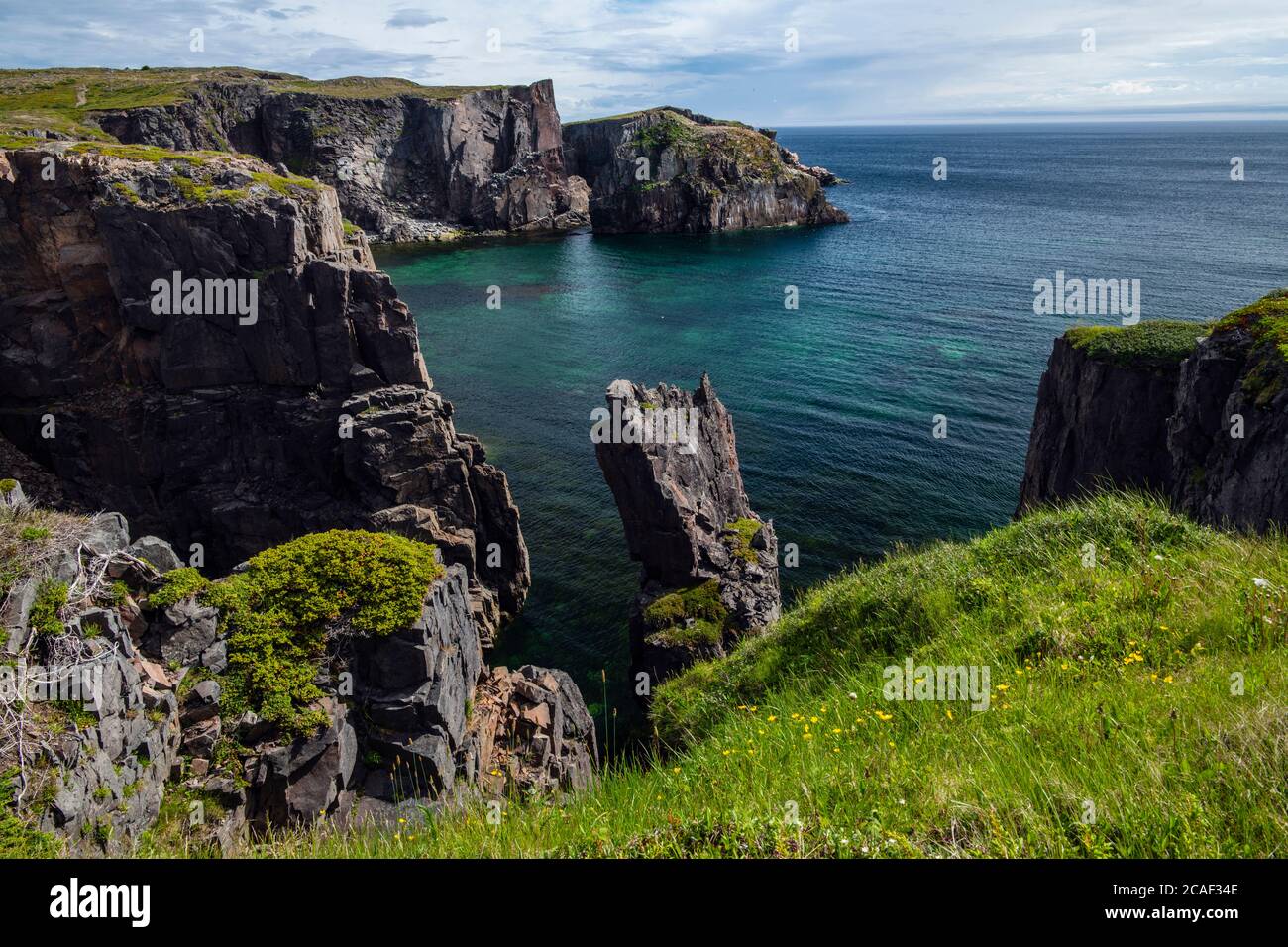 Cliffs and cove, Spillars Cove, Newfoundland and Labrador NL, Canada