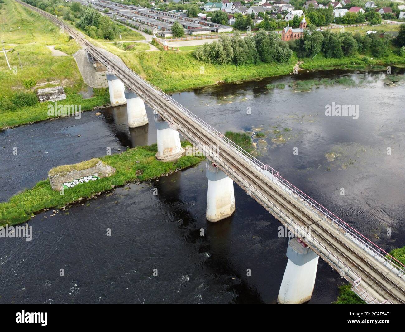 Steel structure of the railway hi-res stock photography and images - Alamy
