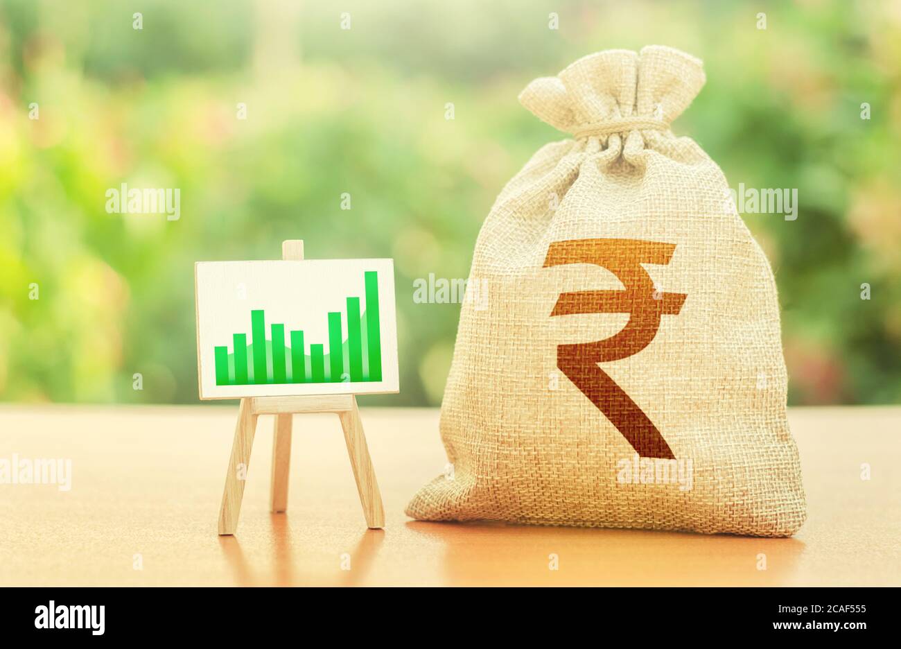 Money bag indian currency rupee hi-res stock photography and images - Alamy
