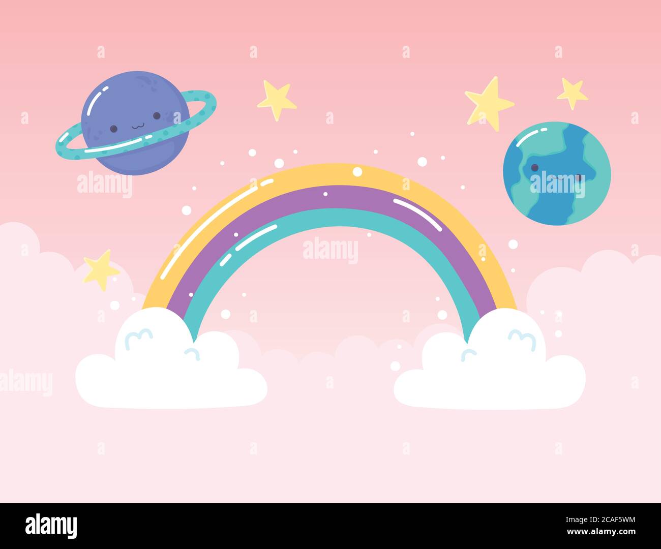 rainbow earth saturn planets stars with clouds cartoon vector illustration Stock Vector Image & Art - Alamy rainbow earth saturn planets stars with clouds cartoon vector illustration Stock Vector Image & Art - Alamy