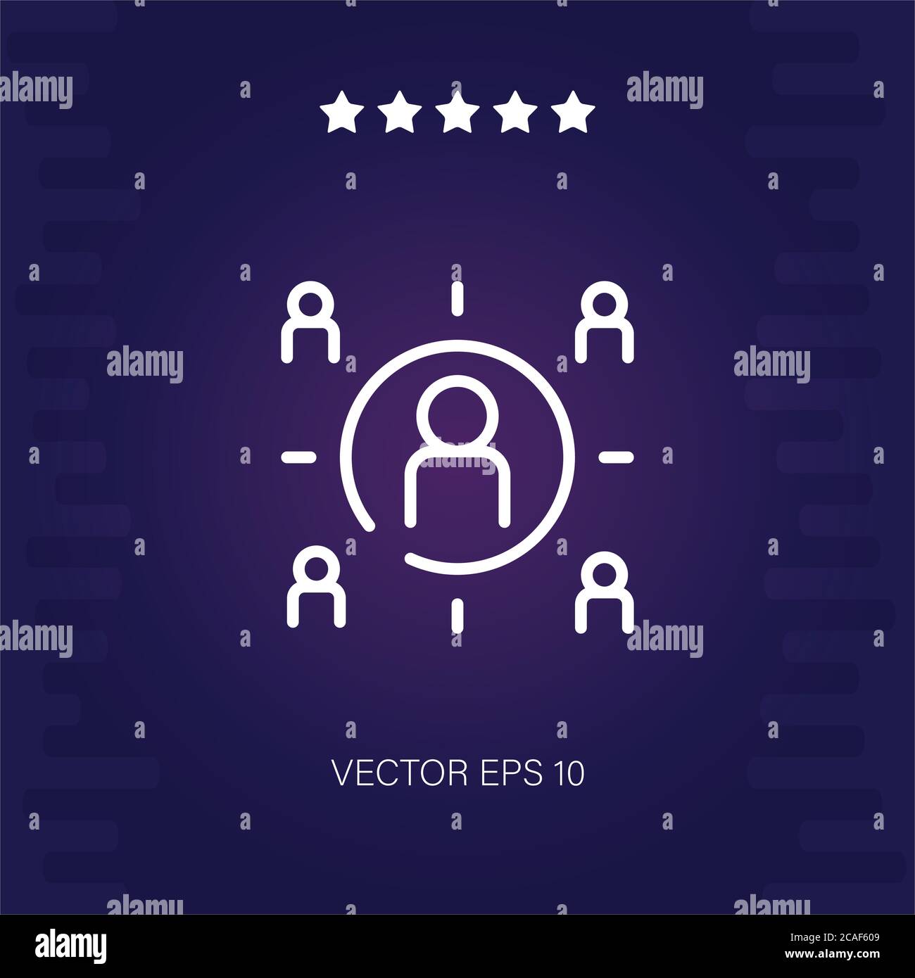 recruitment vector icon modern illustration Stock Vector Image & Art ...