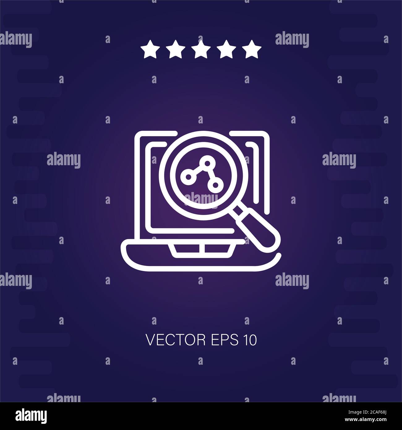 sharing vector icon modern illustration Stock Vector