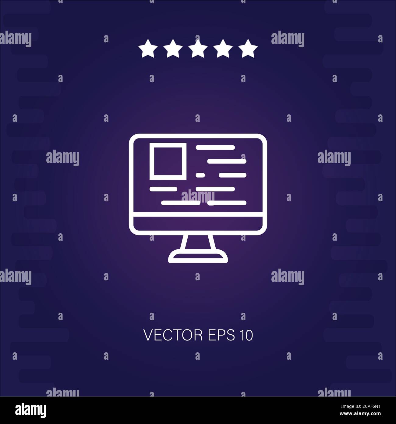 coding vector icon modern illustration Stock Vector